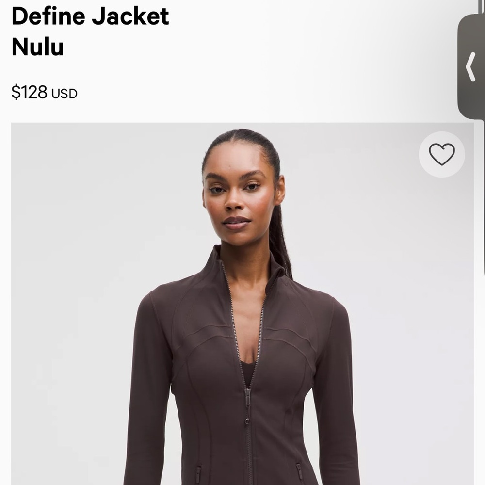 lululemon define Nulu Jacket
Sequoia brown shade recently released by Lululemon.